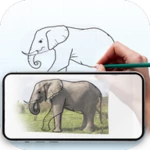 draw: trace & sketch android application logo